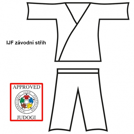 Kimono na judo DANRHO IJF Ultimate 750 modré