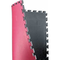 Oboustranné KWON tatami černá / červená 2,5 cm