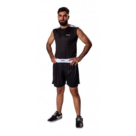 Trenky KWON San Da černo-bílé