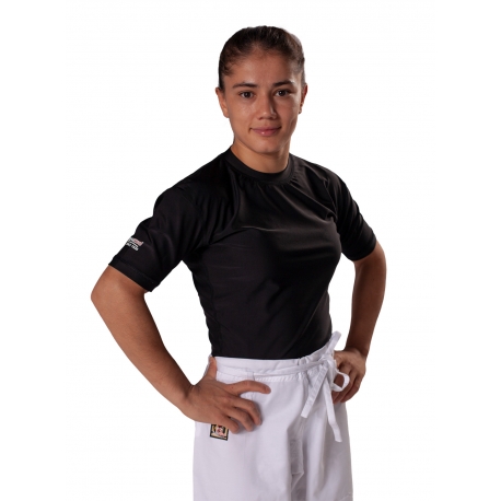 Rash guard DANRHO krátký rukáv černé