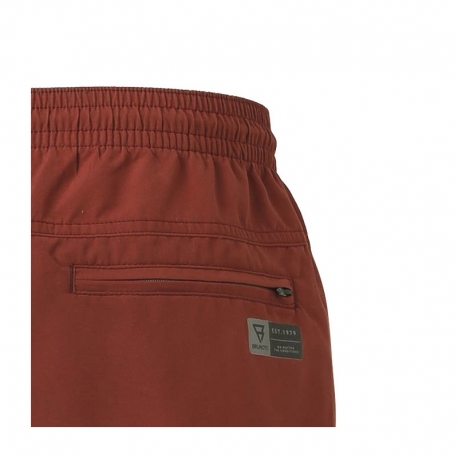 Pánské plavky Brunotti CrunECO - Tmavě červená