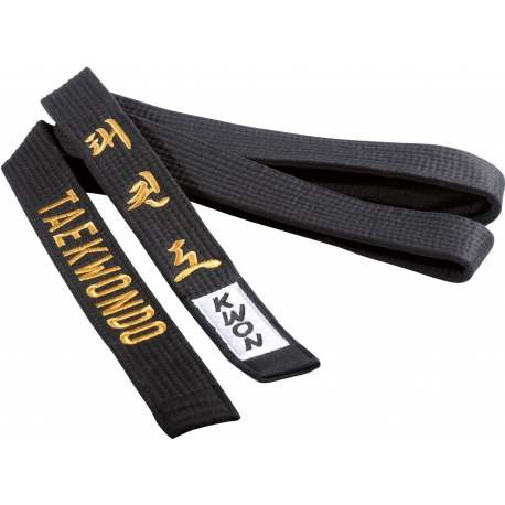 Budo pásek KWON s výšivkou taekwondo