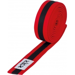 Budo pásek KWON červeno-černo-červený