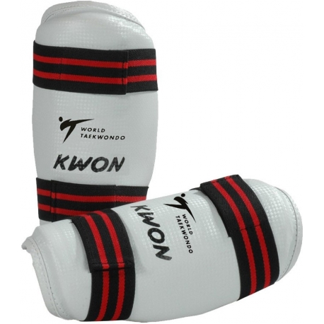 Chránič předloktí na taekwondo KWON Evolution WT bílý