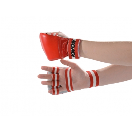 Rukavice na karate KWON červené